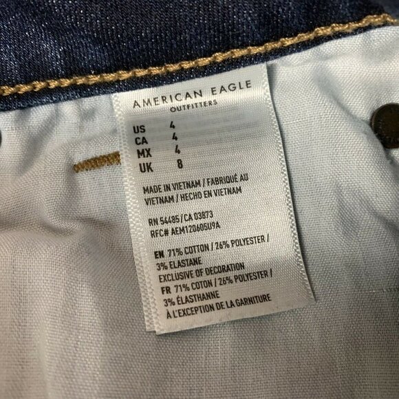 American Eagle Outfitters Hi Rise Shortie Shorts Next Level Stretch - Picture 10 of 11